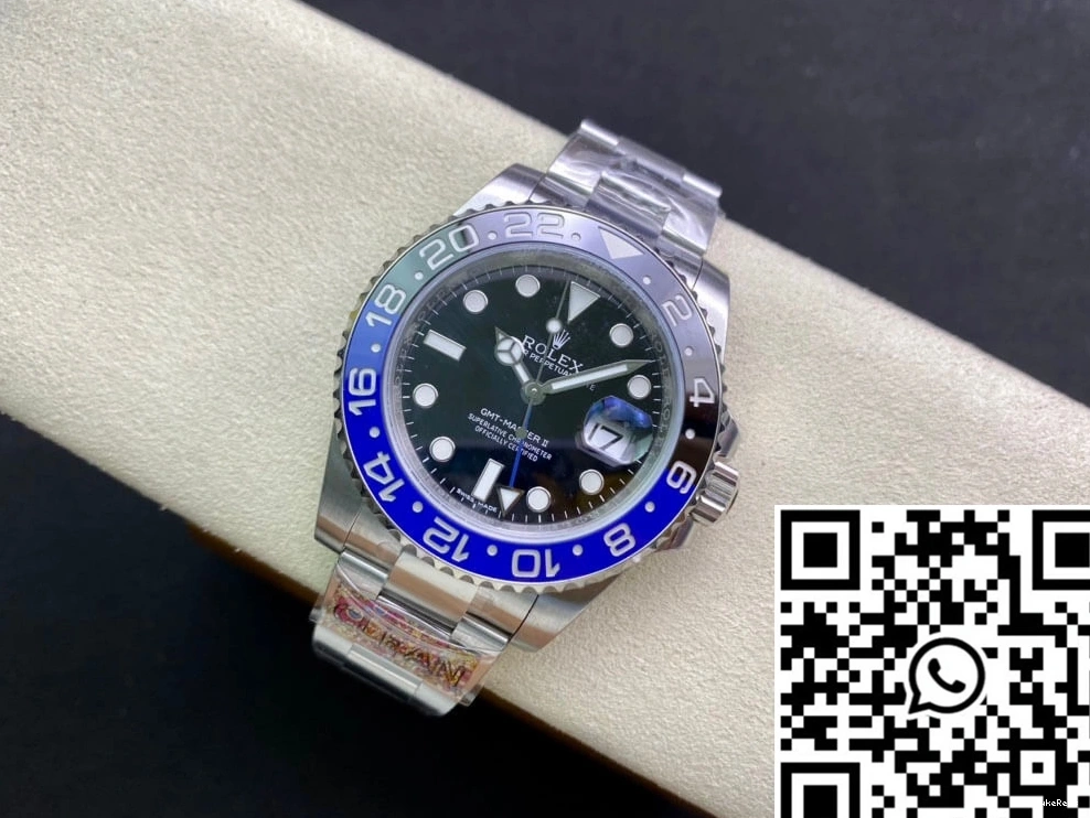 Factory GMT Clean Master II Black Rolex Dial 116710BLNR-78200 0311